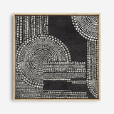 Shop Pearl Dots II (Square) Canvas Print a painted abstract themed framed canvas wall art print from The Print Emporium artwork collection - Buy Australian made fine art painting style stretched canvas prints for the home and your interior decor space, TPE-PC-RF391-CA-40X40-NF