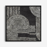 Shop Pearl Dots II (Square) Canvas Print a painted abstract themed framed canvas wall art print from The Print Emporium artwork collection - Buy Australian made fine art painting style stretched canvas prints for the home and your interior decor space, TPE-PC-RF391-CA-40X40-NF