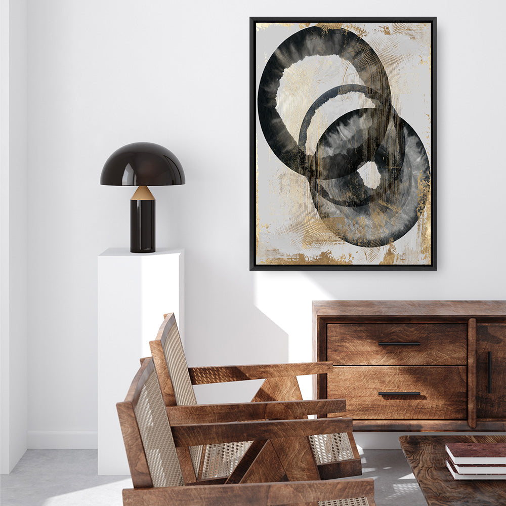Shop Peculiar Canvas Print a painted abstract themed framed canvas wall art print from The Print Emporium artwork collection - Buy Australian made fine art painting style stretched canvas prints for the home and your interior decor space, TPE-PC-PI302-CA-35X46-NF