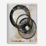 Shop Peculiar Canvas Print a painted abstract themed framed canvas wall art print from The Print Emporium artwork collection - Buy Australian made fine art painting style stretched canvas prints for the home and your interior decor space, TPE-PC-PI302-CA-35X46-NF