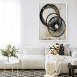 Shop Peculiar Canvas Print a painted abstract themed framed canvas wall art print from The Print Emporium artwork collection - Buy Australian made fine art painting style stretched canvas prints for the home and your interior decor space, TPE-PC-PI302-CA-35X46-NF