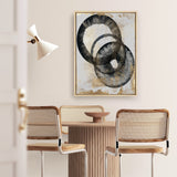 Shop Peculiar Canvas Print a painted abstract themed framed canvas wall art print from The Print Emporium artwork collection - Buy Australian made fine art painting style stretched canvas prints for the home and your interior decor space, TPE-PC-PI302-CA-35X46-NF