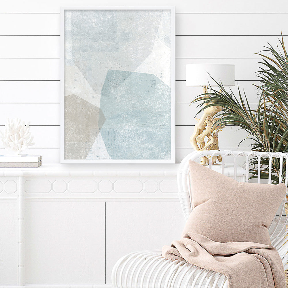 Shop Pensive I Art Print a painted abstract themed wall art print from The Print Emporium wall artwork collection - Buy Australian made fine art painting style poster and framed prints for the home and your interior decor room, TPE-WA-32184-AP