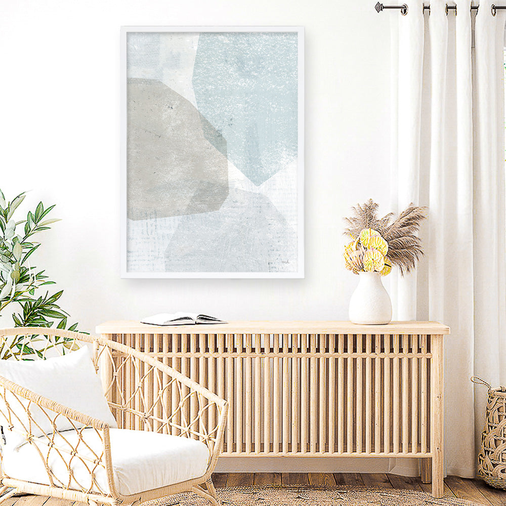 Shop Pensive II Art Print a painted abstract themed wall art print from The Print Emporium wall artwork collection - Buy Australian made fine art painting style poster and framed prints for the home and your interior decor room, TPE-WA-32185-AP