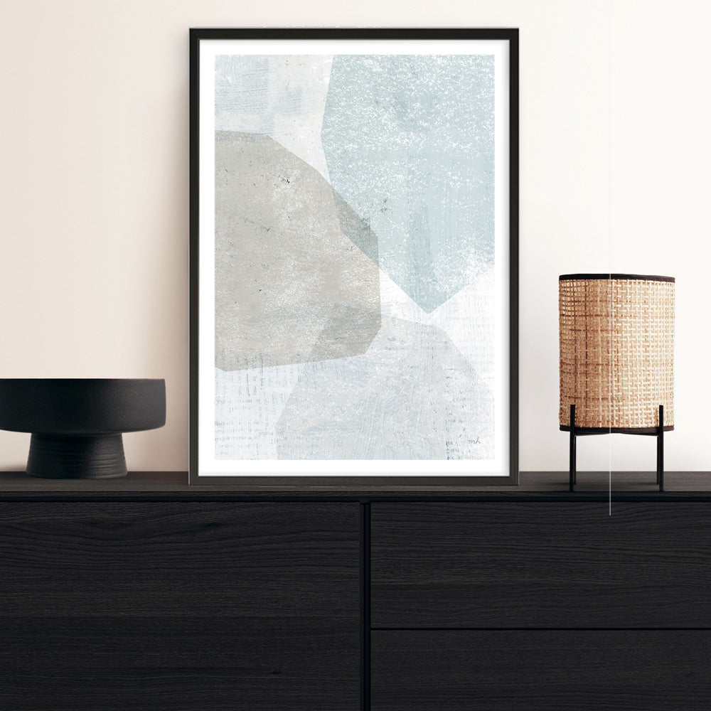 Shop Pensive II Art Print a painted abstract themed wall art print from The Print Emporium wall artwork collection - Buy Australian made fine art painting style poster and framed prints for the home and your interior decor room, TPE-WA-32185-AP
