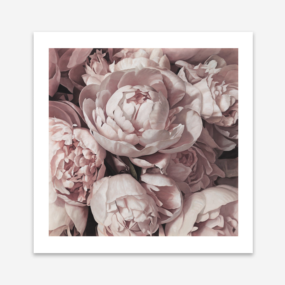 Shop Peony Buds (Square) Art Print a floral themed painted wall art print from The Print Emporium wall artwork collection - Buy Australian made fine art painting style poster and framed prints for the home and your interior decor room, TPE-383-AP