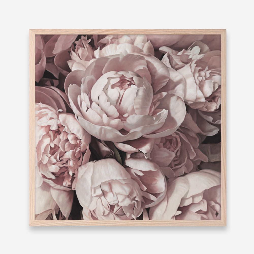 Shop Peony Buds (Square) Art Print a floral themed painted wall art print from The Print Emporium wall artwork collection - Buy Australian made fine art painting style poster and framed prints for the home and your interior decor room, TPE-383-AP