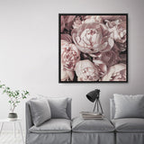 Shop Peony Buds (Square) Canvas Print a floral themed painted framed canvas wall art print from The Print Emporium artwork collection - Buy Australian made fine art painting style stretched canvas prints for the home and your interior decor space, TPE-383-CA-40X40-NF