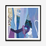 Shop Periwinkle (Square) Art Print a painted abstract themed wall art print from The Print Emporium wall artwork collection - Buy Australian made fine art painting style poster and framed prints for the home and your interior decor room, TPE-WA-72101-AP