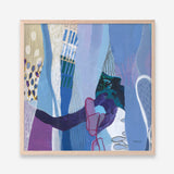 Shop Periwinkle (Square) Art Print a painted abstract themed wall art print from The Print Emporium wall artwork collection - Buy Australian made fine art painting style poster and framed prints for the home and your interior decor room, TPE-WA-72101-AP