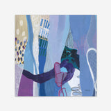 Shop Periwinkle (Square) Art Print a painted abstract themed wall art print from The Print Emporium wall artwork collection - Buy Australian made fine art painting style poster and framed prints for the home and your interior decor room, TPE-WA-72101-AP