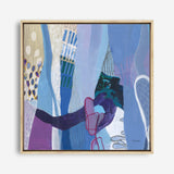 Shop Periwinkle (Square) Canvas Print a painted abstract themed framed canvas wall art print from The Print Emporium artwork collection - Buy Australian made fine art painting style stretched canvas prints for the home and your interior decor space, TPE-WA-72101-CA-40X40-NF