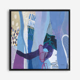 Shop Periwinkle (Square) Canvas Print a painted abstract themed framed canvas wall art print from The Print Emporium artwork collection - Buy Australian made fine art painting style stretched canvas prints for the home and your interior decor space, TPE-WA-72101-CA-40X40-NF