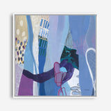 Shop Periwinkle (Square) Canvas Print a painted abstract themed framed canvas wall art print from The Print Emporium artwork collection - Buy Australian made fine art painting style stretched canvas prints for the home and your interior decor space, TPE-WA-72101-CA-40X40-NF