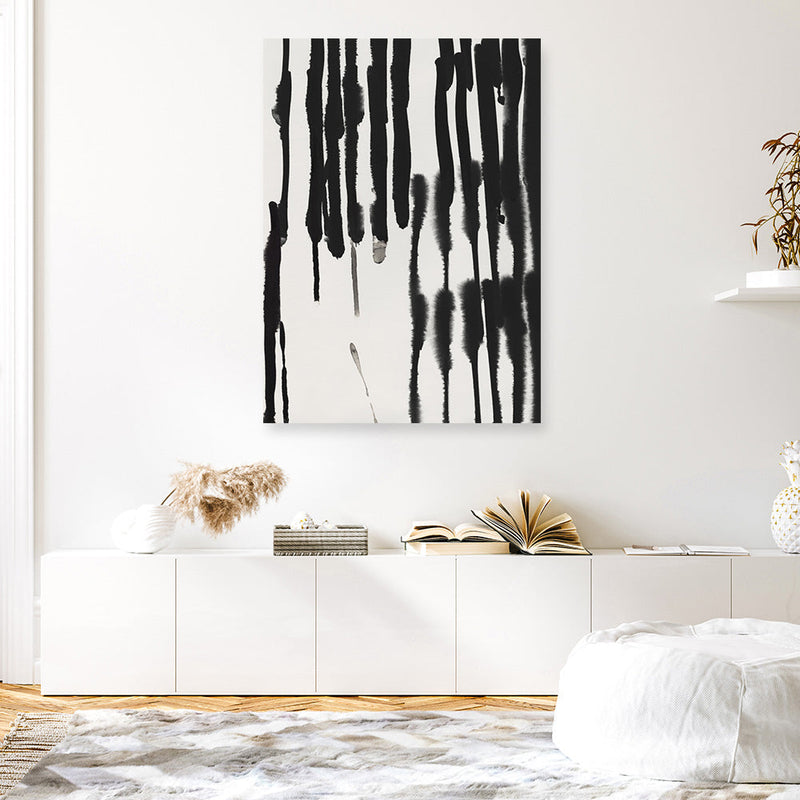 Shop Piano Rhythm I Canvas Print a painted abstract themed framed canvas wall art print from The Print Emporium artwork collection - Buy Australian made fine art painting style stretched canvas prints for the home and your interior decor space, TPE-PC-PI185-CA-35X46-NF