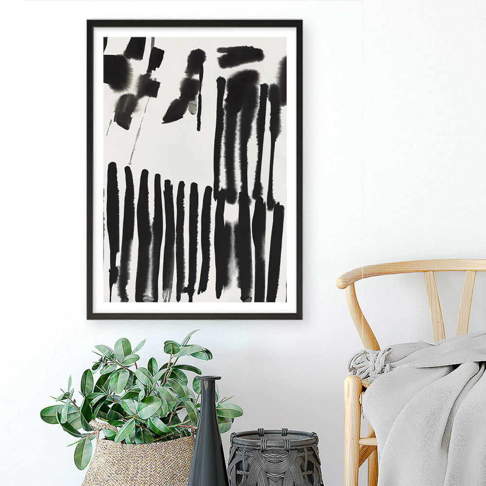 Shop Piano Rhythm II Art Print a painted abstract themed wall art print from The Print Emporium wall artwork collection - Buy Australian made fine art painting style poster and framed prints for the home and your interior decor room, TPE-PC-PI186-AP