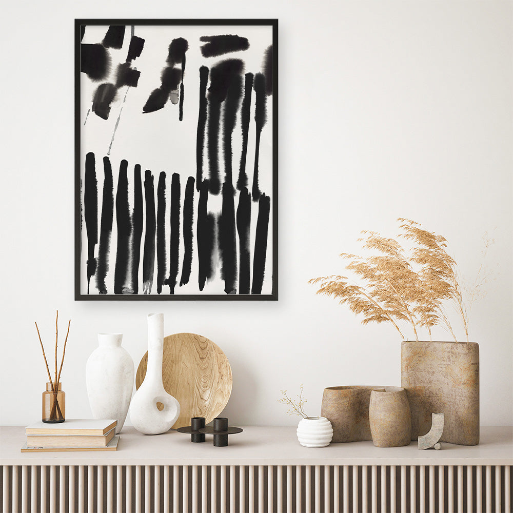 Shop Piano Rhythm II Art Print a painted abstract themed wall art print from The Print Emporium wall artwork collection - Buy Australian made fine art painting style poster and framed prints for the home and your interior decor room, TPE-PC-PI186-AP