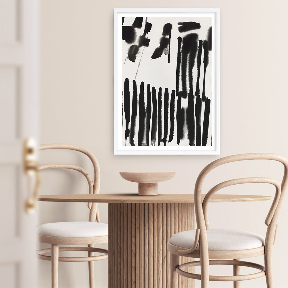 Shop Piano Rhythm II Art Print a painted abstract themed wall art print from The Print Emporium wall artwork collection - Buy Australian made fine art painting style poster and framed prints for the home and your interior decor room, TPE-PC-PI186-AP