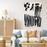 Shop Piano Rhythm II Canvas Print a painted abstract themed framed canvas wall art print from The Print Emporium artwork collection - Buy Australian made fine art painting style stretched canvas prints for the home and your interior decor space, TPE-PC-PI186-CA-35X46-NF