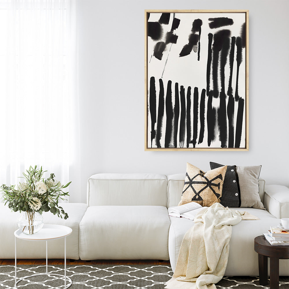 Shop Piano Rhythm II Canvas Print a painted abstract themed framed canvas wall art print from The Print Emporium artwork collection - Buy Australian made fine art painting style stretched canvas prints for the home and your interior decor space, TPE-PC-PI186-CA-35X46-NF