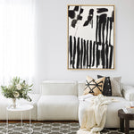 Shop Piano Rhythm II Canvas Print a painted abstract themed framed canvas wall art print from The Print Emporium artwork collection - Buy Australian made fine art painting style stretched canvas prints for the home and your interior decor space, TPE-PC-PI186-CA-35X46-NF