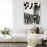 Shop Piano Rhythm II Canvas Print a painted abstract themed framed canvas wall art print from The Print Emporium artwork collection - Buy Australian made fine art painting style stretched canvas prints for the home and your interior decor space, TPE-PC-PI186-CA-35X46-NF