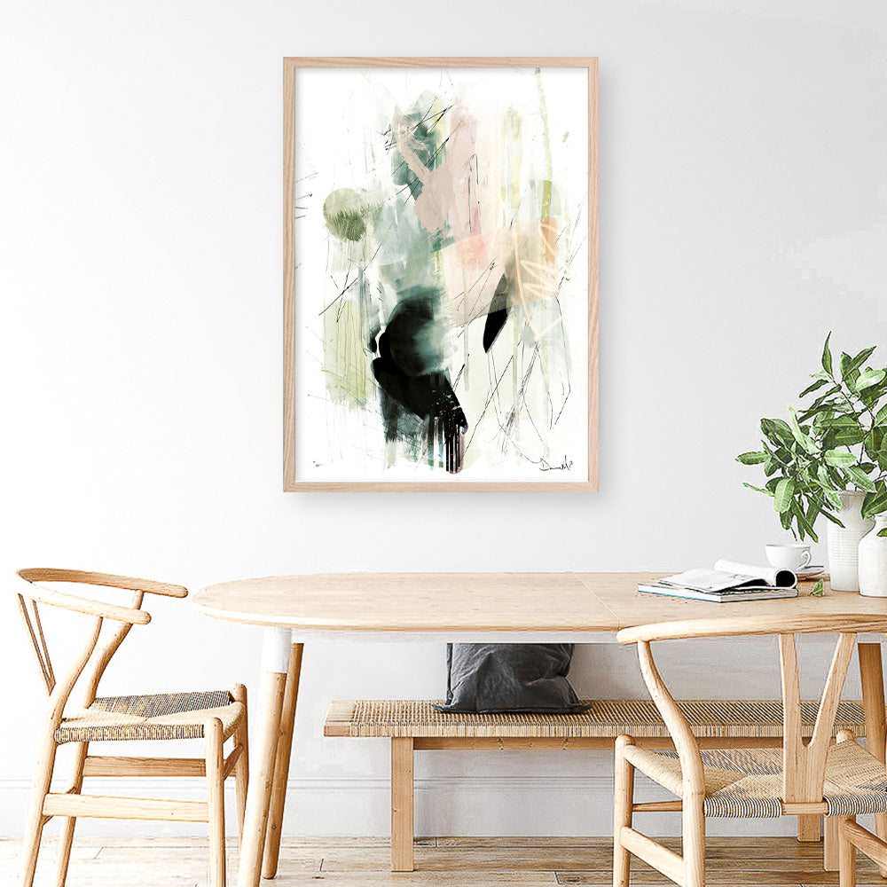 Shop Pianta Art Print a painted abstract themed wall art print from The Print Emporium wall artwork collection - Buy Australian made fine art painting style poster and framed prints for the home and your interior decor room, TPE-DH-083-AP