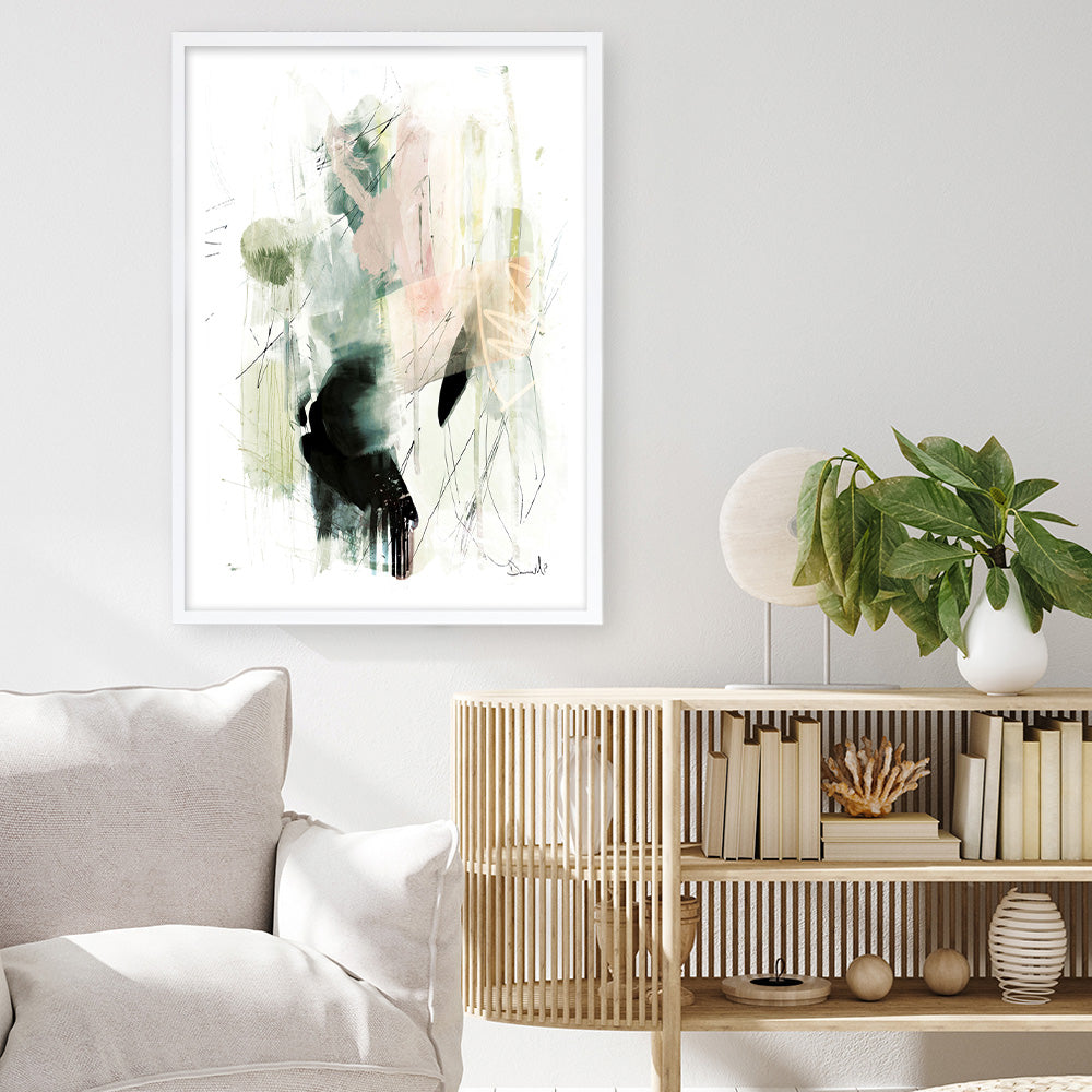 Shop Pianta Art Print a painted abstract themed wall art print from The Print Emporium wall artwork collection - Buy Australian made fine art painting style poster and framed prints for the home and your interior decor room, TPE-DH-083-AP
