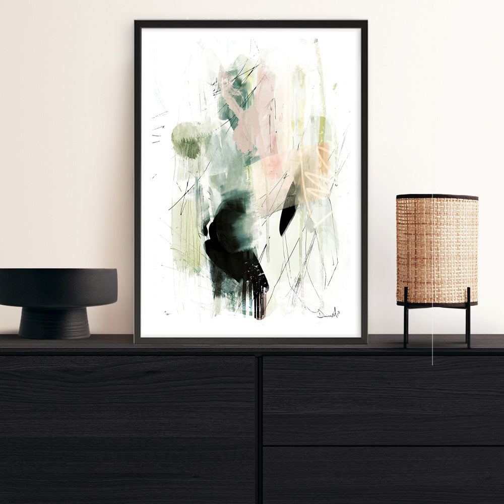 Shop Pianta Art Print a painted abstract themed wall art print from The Print Emporium wall artwork collection - Buy Australian made fine art painting style poster and framed prints for the home and your interior decor room, TPE-DH-083-AP