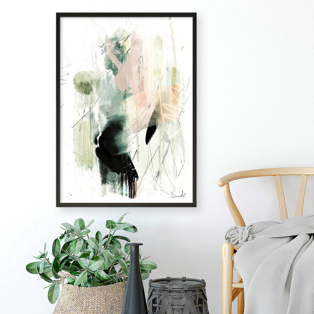 Shop Pianta Art Print a painted abstract themed wall art print from The Print Emporium wall artwork collection - Buy Australian made fine art painting style poster and framed prints for the home and your interior decor room, TPE-DH-083-AP
