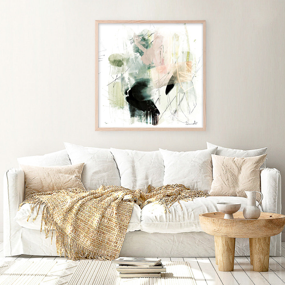 Shop Pianta (Square) Art Print a painted abstract themed wall art print from The Print Emporium wall artwork collection - Buy Australian made fine art painting style poster and framed prints for the home and your interior decor room, TPE-DH-306-AP