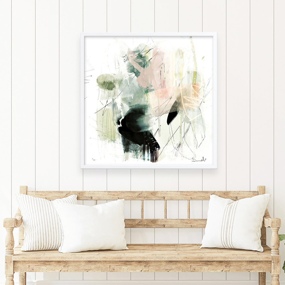 Shop Pianta (Square) Art Print a painted abstract themed wall art print from The Print Emporium wall artwork collection - Buy Australian made fine art painting style poster and framed prints for the home and your interior decor room, TPE-DH-306-AP