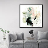 Shop Pianta (Square) Canvas Print a painted abstract themed framed canvas wall art print from The Print Emporium artwork collection - Buy Australian made fine art painting style stretched canvas prints for the home and your interior decor space, TPE-DH-306-CA-40X40-NF