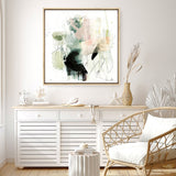 Shop Pianta (Square) Canvas Print a painted abstract themed framed canvas wall art print from The Print Emporium artwork collection - Buy Australian made fine art painting style stretched canvas prints for the home and your interior decor space, TPE-DH-306-CA-40X40-NF