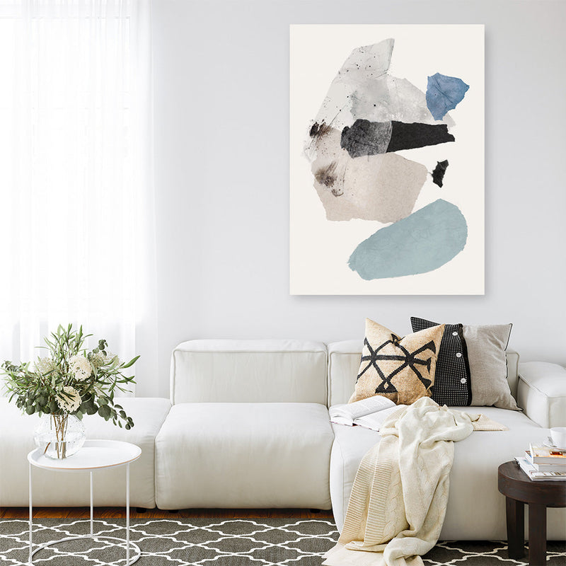 Shop Pieces of Fun II Canvas Print a painted abstract themed framed canvas wall art print from The Print Emporium artwork collection - Buy Australian made fine art painting style stretched canvas prints for the home and your interior decor space, TPE-PC-PI522-CA-35X46-NF