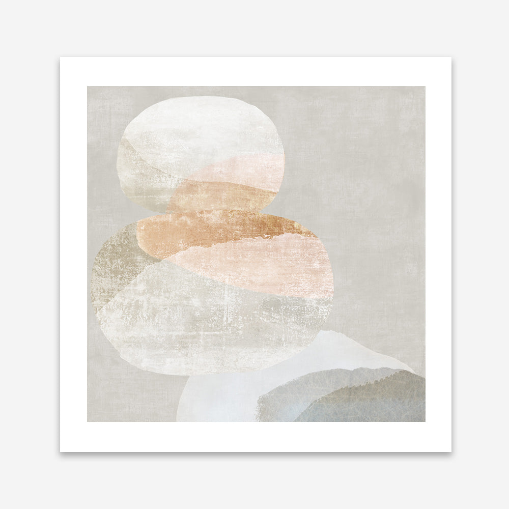 Shop Pile Up I (Square) Art Print a painted abstract themed wall art print from The Print Emporium wall artwork collection - Buy Australian made fine art painting style poster and framed prints for the home and your interior decor room, TPE-PC-PI555-AP