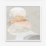Shop Pile Up I (Square) Art Print a painted abstract themed wall art print from The Print Emporium wall artwork collection - Buy Australian made fine art painting style poster and framed prints for the home and your interior decor room, TPE-PC-PI555-AP