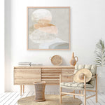 Shop Pile Up I (Square) Art Print a painted abstract themed wall art print from The Print Emporium wall artwork collection - Buy Australian made fine art painting style poster and framed prints for the home and your interior decor room, TPE-PC-PI555-AP