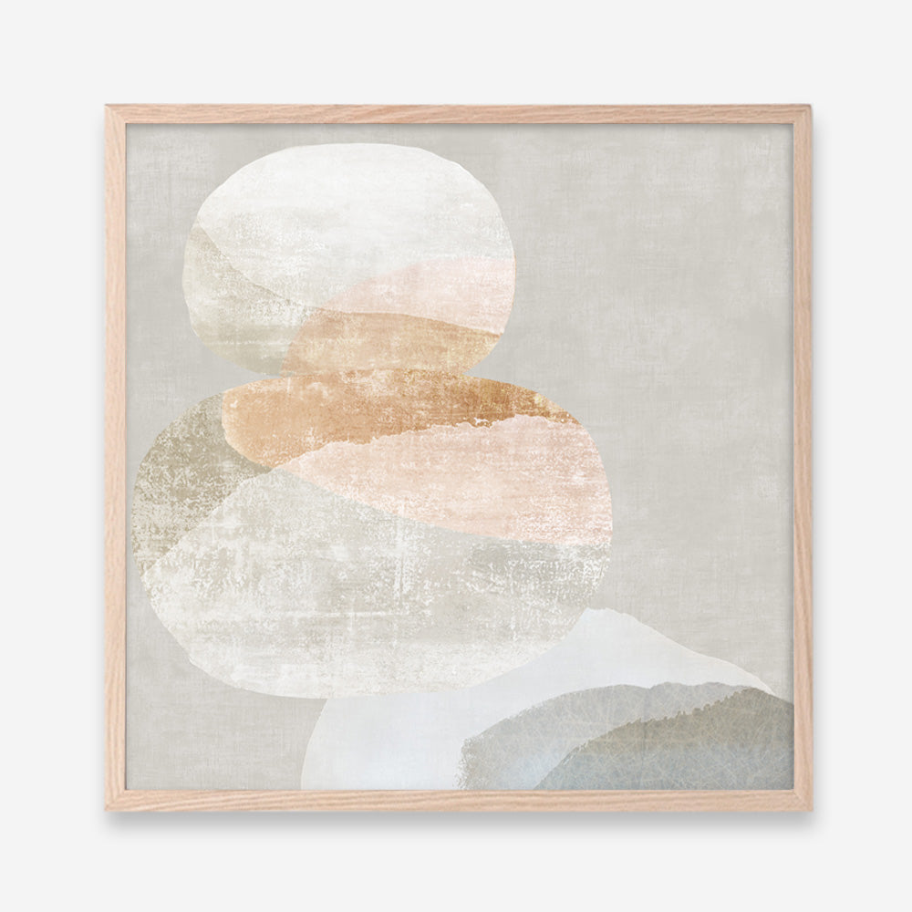 Shop Pile Up I (Square) Art Print a painted abstract themed wall art print from The Print Emporium wall artwork collection - Buy Australian made fine art painting style poster and framed prints for the home and your interior decor room, TPE-PC-PI555-AP