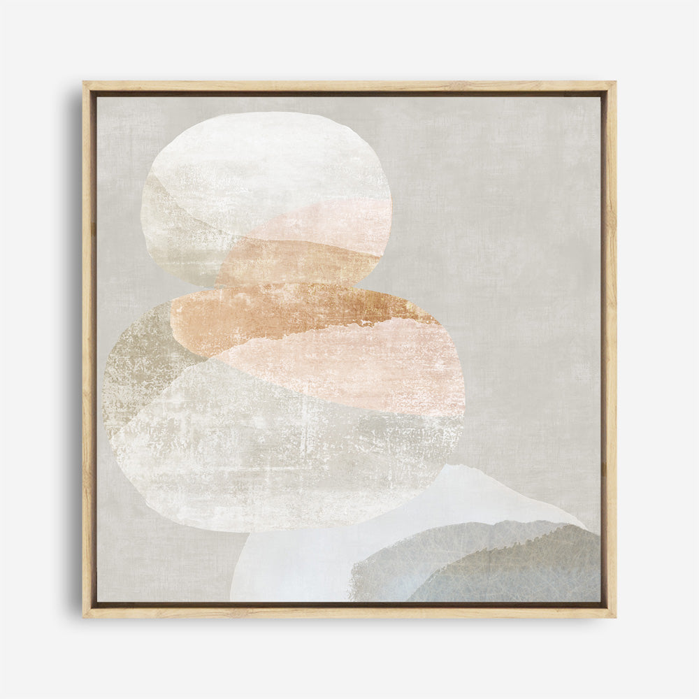 Shop Pile Up I (Square) Canvas Print a painted abstract themed framed canvas wall art print from The Print Emporium artwork collection - Buy Australian made fine art painting style stretched canvas prints for the home and your interior decor space, TPE-PC-PI555-CA-40X40-NF