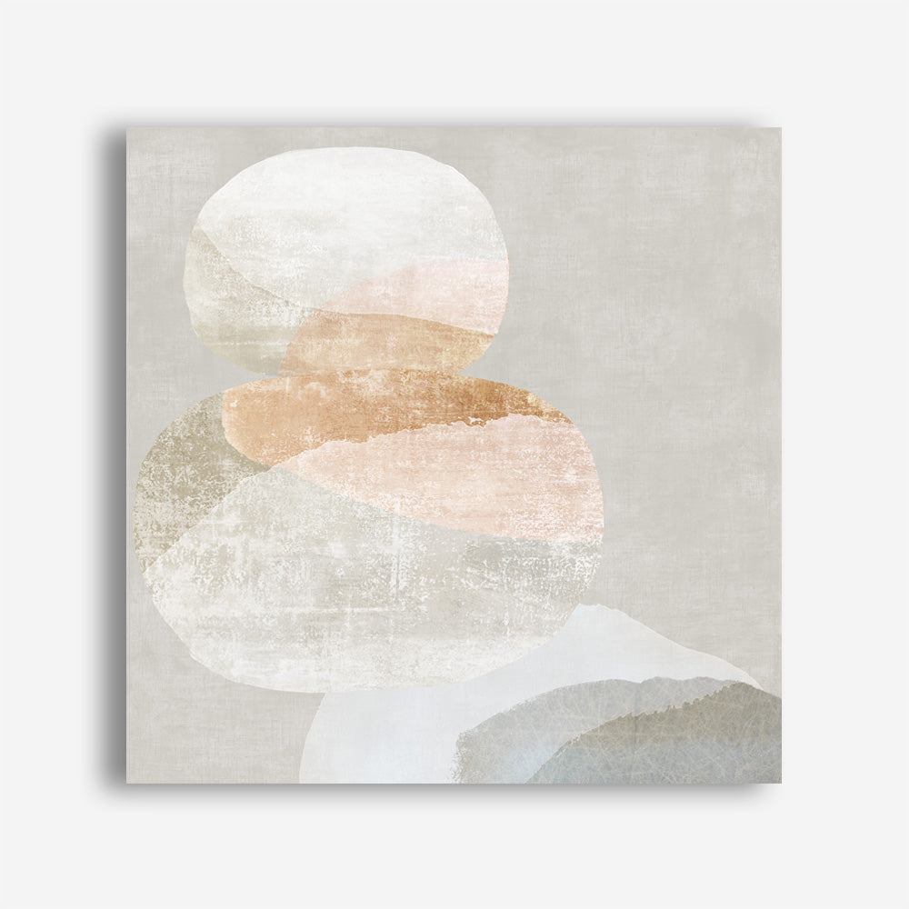 Shop Pile Up I (Square) Canvas Print a painted abstract themed framed canvas wall art print from The Print Emporium artwork collection - Buy Australian made fine art painting style stretched canvas prints for the home and your interior decor space, TPE-PC-PI555-CA-40X40-NF