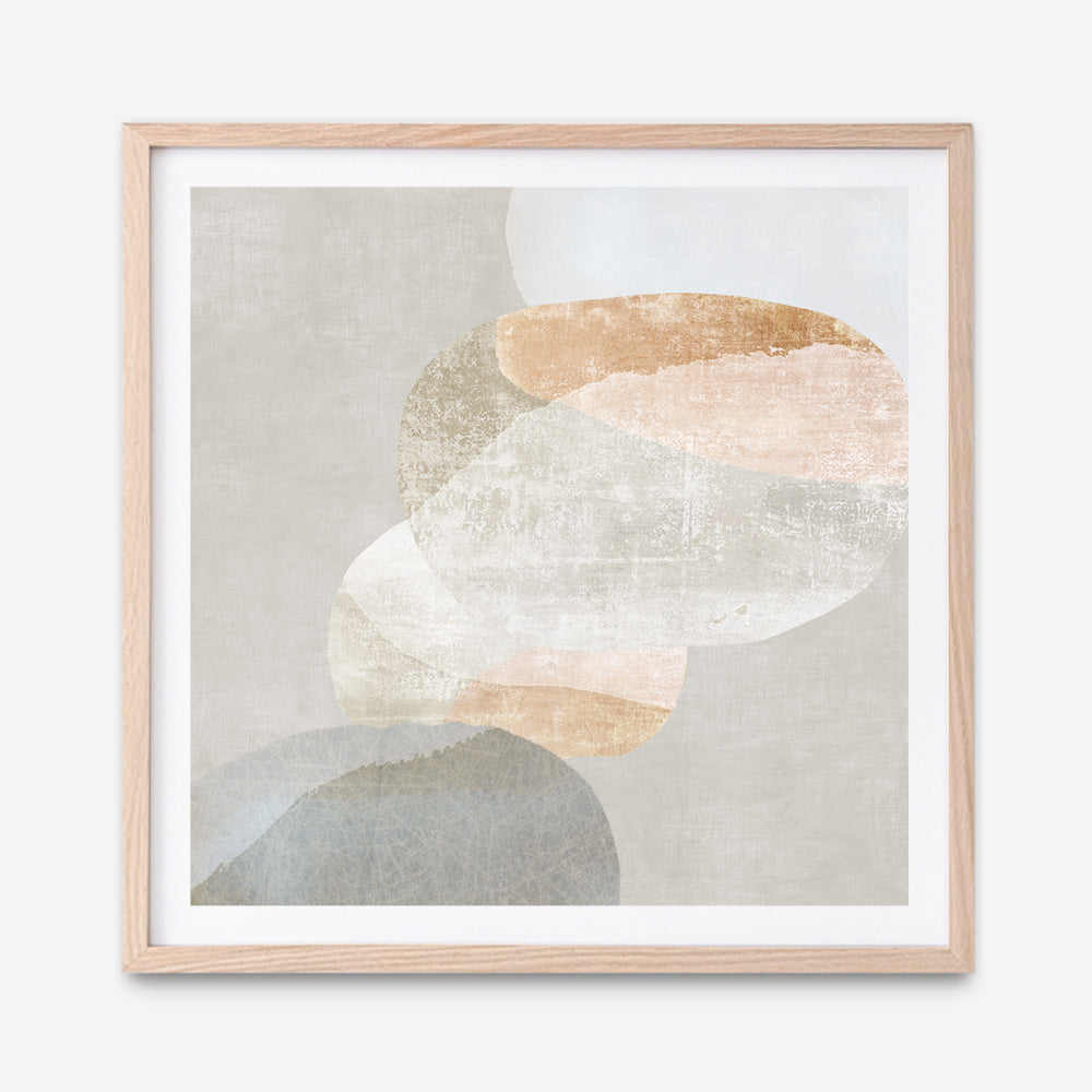 Shop Pile Up II (Square) Art Print a painted abstract themed wall art print from The Print Emporium wall artwork collection - Buy Australian made fine art painting style poster and framed prints for the home and your interior decor room, TPE-PC-PI556-AP