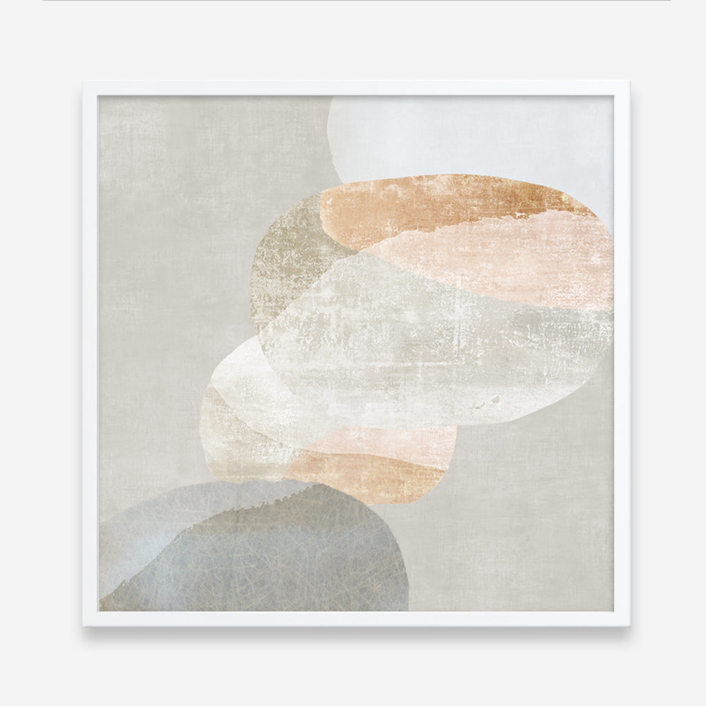 Shop Pile Up II (Square) Art Print a painted abstract themed wall art print from The Print Emporium wall artwork collection - Buy Australian made fine art painting style poster and framed prints for the home and your interior decor room, TPE-PC-PI556-AP