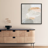 Shop Pile Up II (Square) Art Print a painted abstract themed wall art print from The Print Emporium wall artwork collection - Buy Australian made fine art painting style poster and framed prints for the home and your interior decor room, TPE-PC-PI556-AP