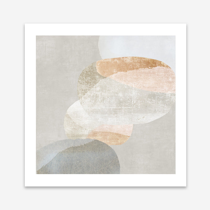 Shop Pile Up II (Square) Art Print a painted abstract themed wall art print from The Print Emporium wall artwork collection - Buy Australian made fine art painting style poster and framed prints for the home and your interior decor room, TPE-PC-PI556-AP