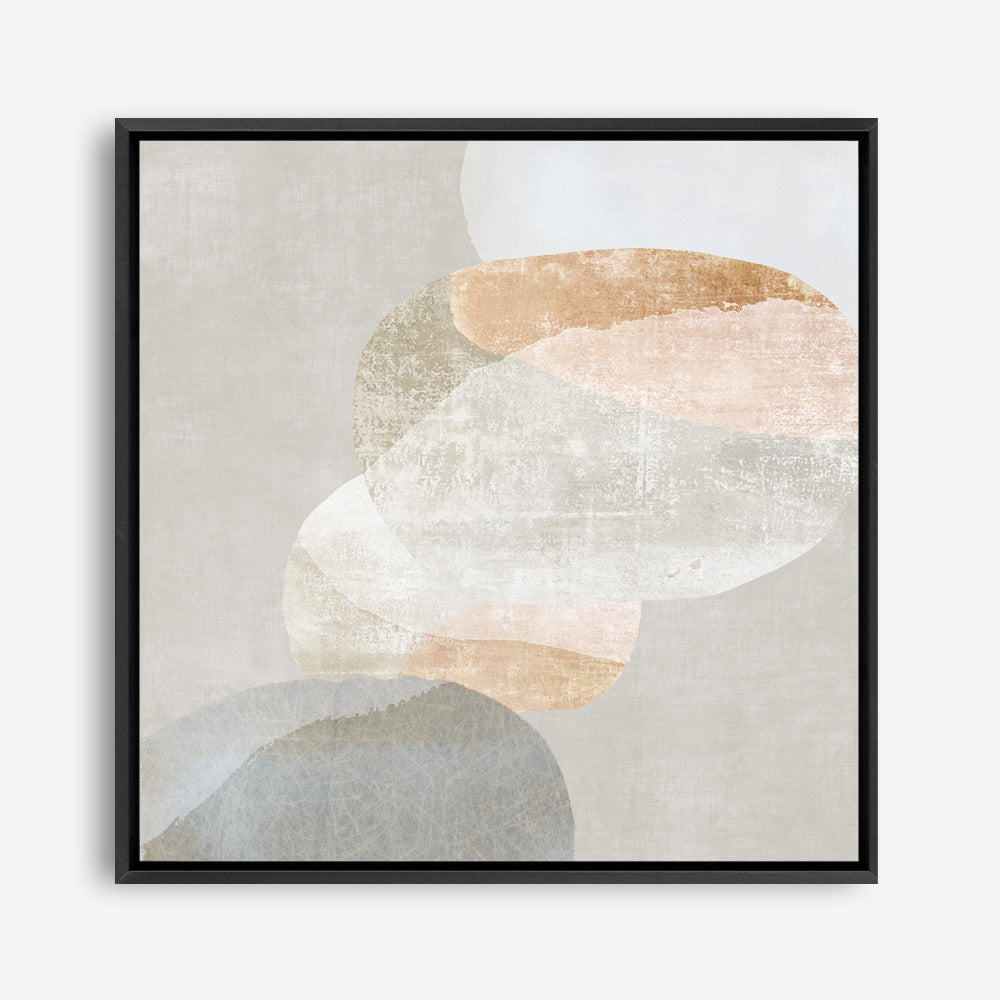 Shop Pile Up II (Square) Canvas Print a painted abstract themed framed canvas wall art print from The Print Emporium artwork collection - Buy Australian made fine art painting style stretched canvas prints for the home and your interior decor space, TPE-PC-PI556-CA-40X40-NF