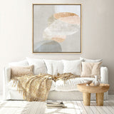 Shop Pile Up II (Square) Canvas Print a painted abstract themed framed canvas wall art print from The Print Emporium artwork collection - Buy Australian made fine art painting style stretched canvas prints for the home and your interior decor space, TPE-PC-PI556-CA-40X40-NF