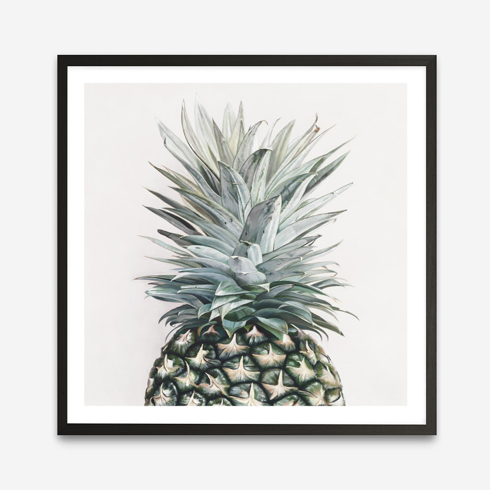 Shop Pineapple (Square) Art Print a painted style wall art print from The Print Emporium wall artwork collection - Buy Australian made fine art painting style poster and framed prints for the home and your interior decor room, TPE-350-AP