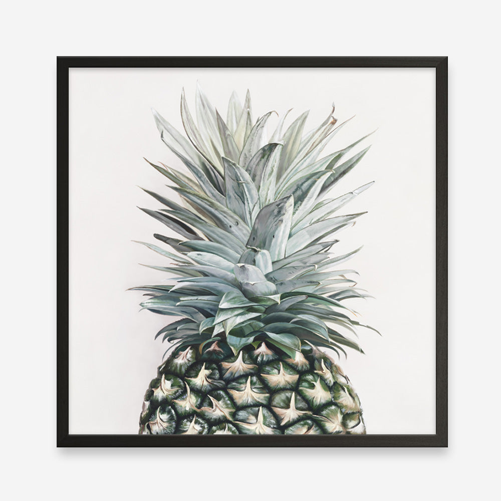 Shop Pineapple (Square) Art Print a painted style wall art print from The Print Emporium wall artwork collection - Buy Australian made fine art painting style poster and framed prints for the home and your interior decor room, TPE-350-AP