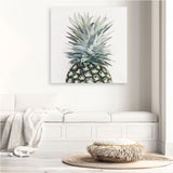 Shop Pineapple (Square) Canvas Print a painted style framed canvas wall art print from The Print Emporium artwork collection - Buy Australian made fine art painting style stretched canvas prints for the home and your interior decor space, TPE-350-CA-40X40-NF